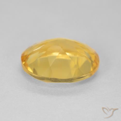 Citrino Dourado médio Natural 4.08ct, oval, VVS