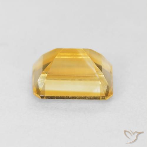 Citrino Laranja-Ouro Natural 1.54ct, Corte Octógono / Esmeralda, VVS