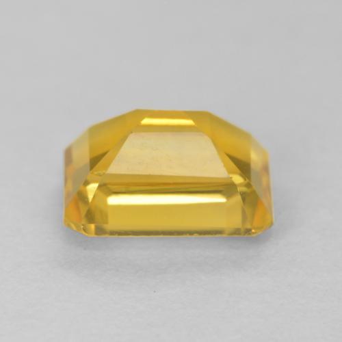 Citrino ouro brilhante Natural 1.66ct, Corte Octógono / Esmeralda, VVS