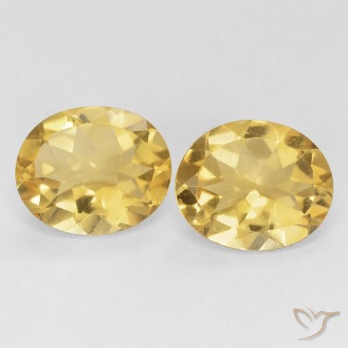 8.11ctw Natural Dourado Citrino, oval, VVS-VS