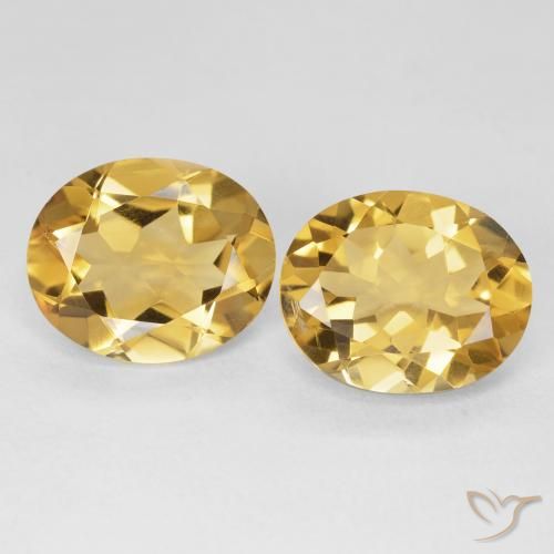7.89ctw Natural ouro profundo Citrino, oval, VS