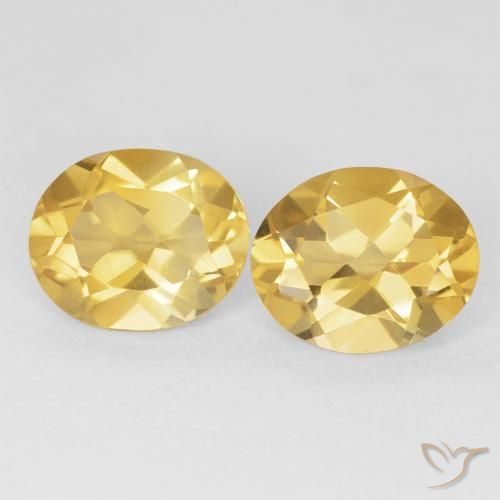8.40ctw Natural ouro profundo Citrino, oval, VS