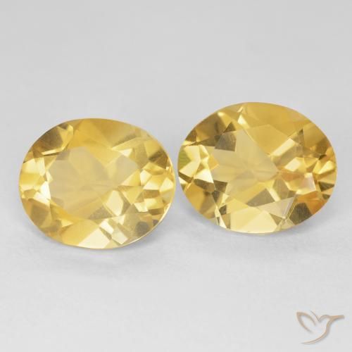 Pedras preciosas de Citrino ouro profundo natural de 8.40 ct, oval, VS