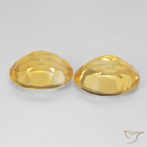 Pedras preciosas de Citrino ouro profundo natural de 8.40 ct, oval, VS