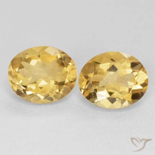 8.47ctw Natural ouro profundo Citrino, oval, VVS-VS