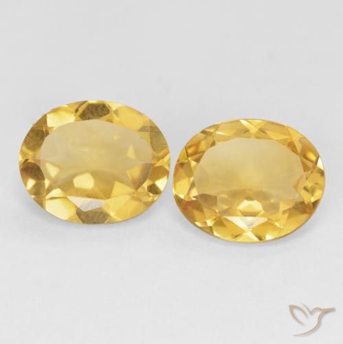 7.42ctw Natural Dourado Citrino, oval, VVS-VS