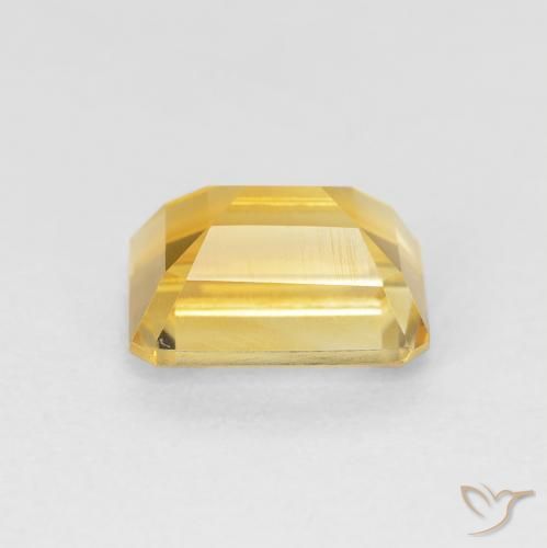 Citrino Dourado Natural 1.49ct, Corte Octógono / Esmeralda, VVS-VS