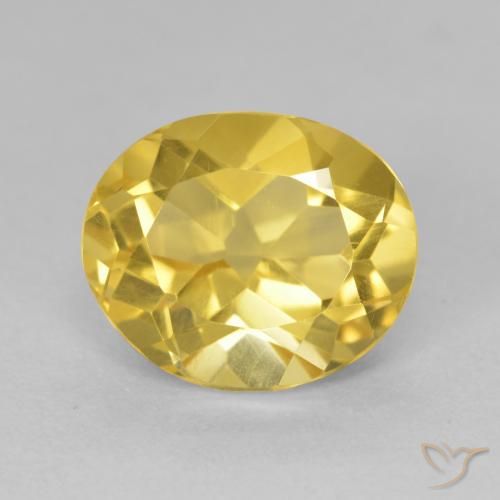 4.57ct Natural Laranja Dourada Citrino, oval, VVS