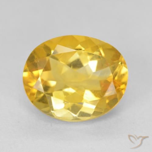 4.12ct Natural Dourado médio Citrino, oval, VVS