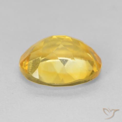 Citrino Dourado médio Natural 4.12ct, oval, VVS