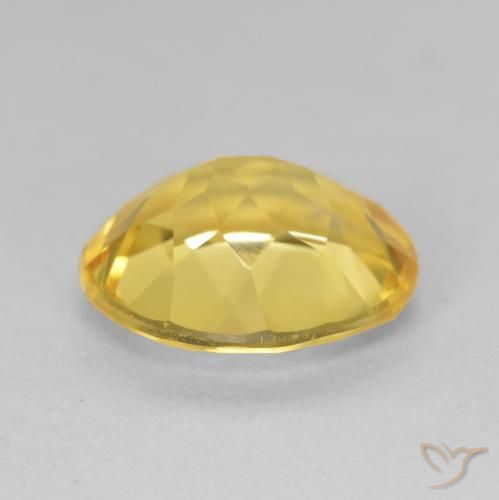 Citrino Laranja Dourada Natural 4.11ct, oval, VVS