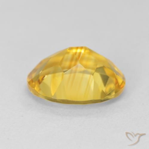Citrino Dourado médio Natural 3.66ct, oval, VVS