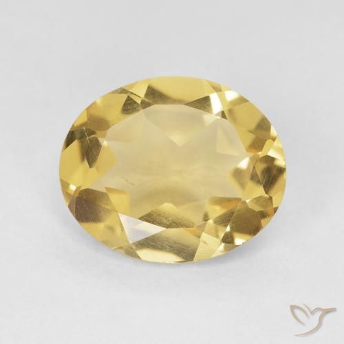 3.64ct Natural Ouro Citrino, oval, VS