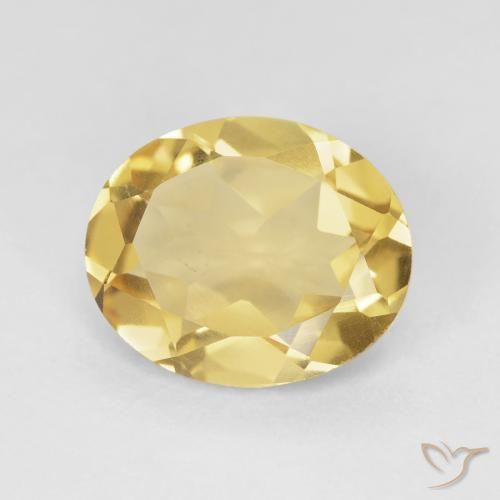 Citrino Ouro Natural 3.64ct, oval, VS
