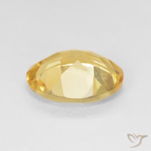 Citrino Ouro Natural 3.64ct, oval, VS