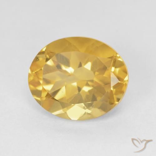 Citrino Ouro Natural 4.70ct, oval, VVS