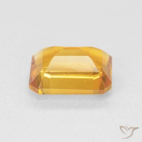 Citrino Medium Light-Golden Natural 1.65ct, Corte Octógono / Esmeralda, VVS