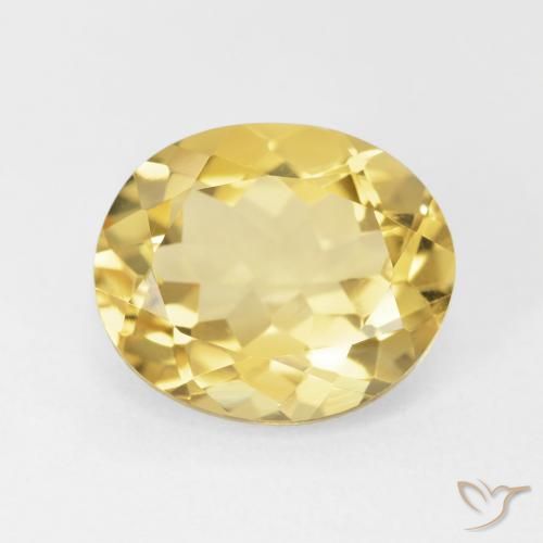 4.36ct Natural Amarelo Toscana Citrino, oval, VVS
