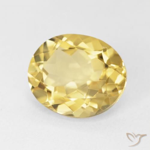 Citrino Amarelo Toscana Natural 4.36ct, oval, VVS