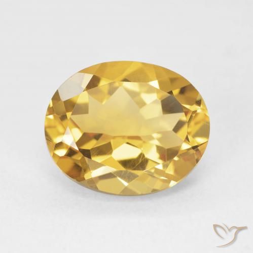 4.48ct Natural Dourado Citrino, oval, VVS