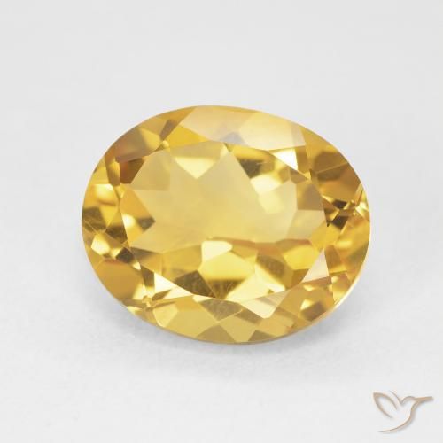 Citrino Dourado Natural 4.48ct, oval, VVS
