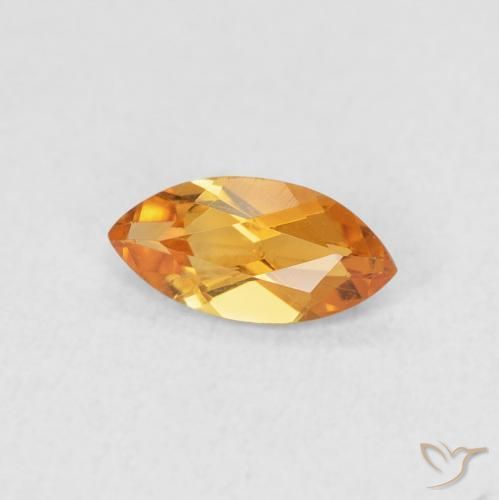 Citrino Ouro Natural 0.49ct, Marquesa, VS