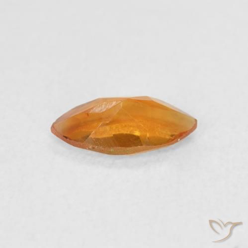 Citrino Laranja Médio Natural 0.53ct, Marquesa, VS