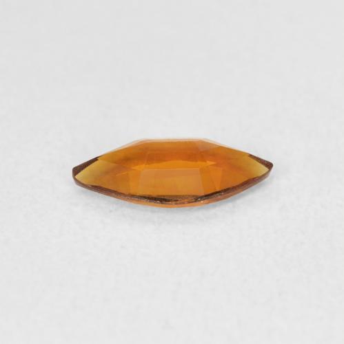 Citrino Laranja Profundo Natural 0.37ct, Marquesa, VVS