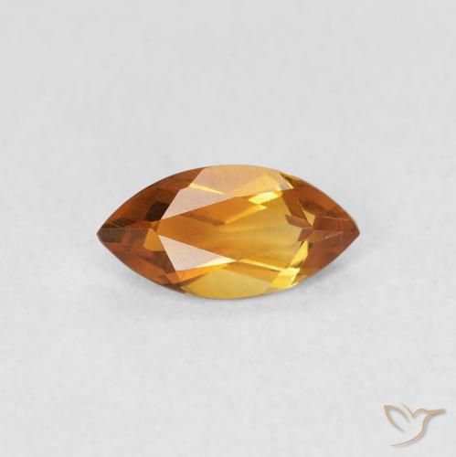 0.47ct Natural Ouro Citrino, Marquesa, VVS