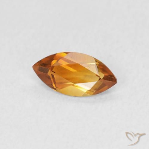 Citrino Ouro Natural 0.47ct, Marquesa, VVS