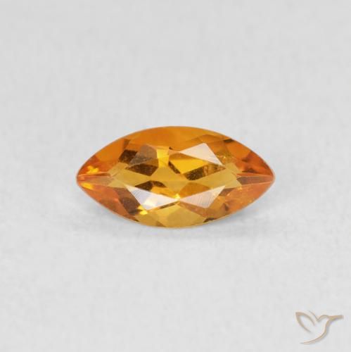 0.46ct Natural Ouro Citrino, Marquesa, VS