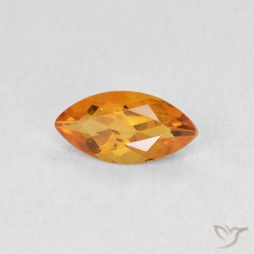 Citrino Ouro Natural 0.46ct, Marquesa, VS
