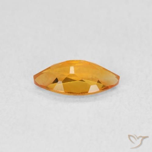 Citrino Ouro Natural 0.46ct, Marquesa, VS