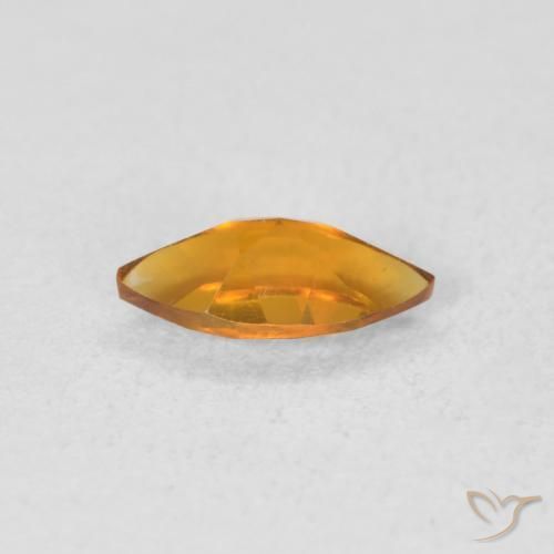 Citrino Medium Light-Golden Natural 0.49ct, Marquesa, VVS-VS
