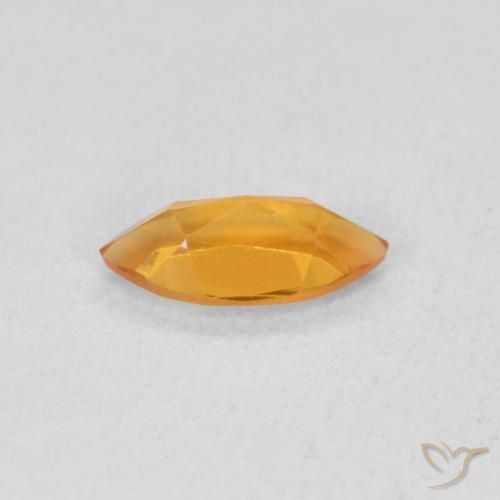 Citrino Laranja Intenso Natural 0.48ct, Marquesa, VS