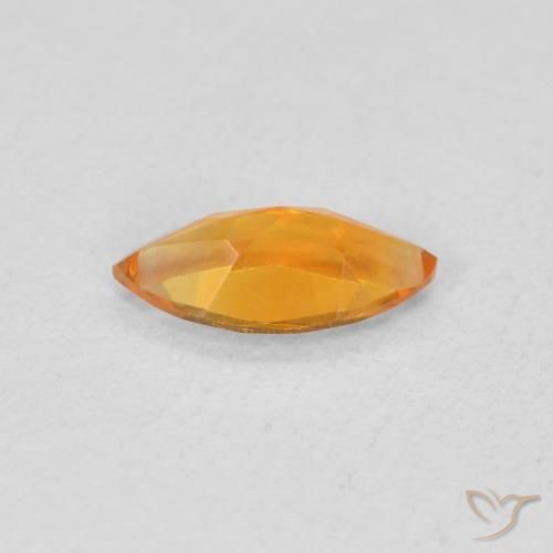 Citrino damasco laranja Natural 0.46ct, Marquesa, VS