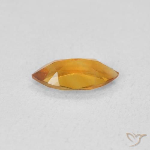 Citrino damasco laranja Natural 0.48ct, Marquesa, VS