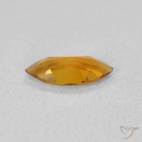 Citrino Laranja Médio Natural 0.40ct, Marquesa, VS