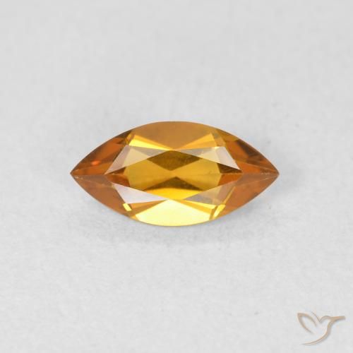 0.48ct Natural Ouro Citrino, Marquesa, VVS