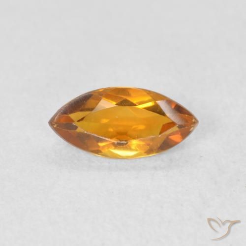0.46ct Natural Ouro Citrino, Marquesa, VVS-VS