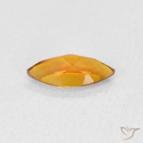Citrino Ouro Natural 0.46ct, Marquesa, VVS-VS