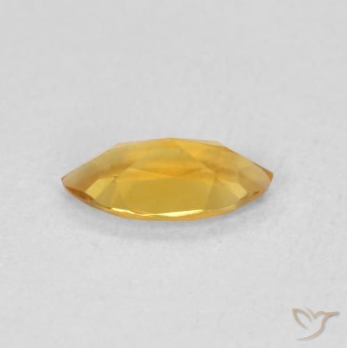 Citrino Dourado Escuro Natural 0.46ct, Marquesa, VVS-VS