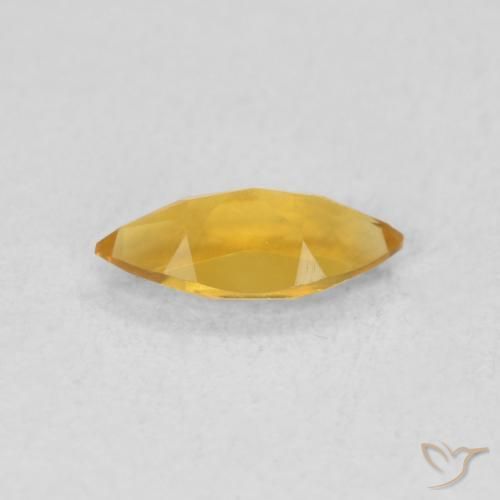 Citrino Dourado Escuro Natural 0.46ct, Marquesa, VVS-VS