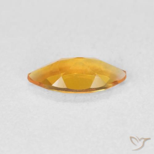 Citrino Ouro Natural 0.50ct, Marquesa, VVS-VS