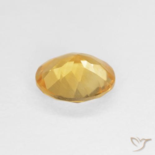 Citrino Ouro Natural 0.97ct, Redondo, VS
