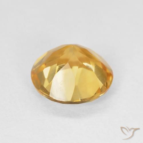 Citrino Ouro Natural 1.67ct, Redondo, VS