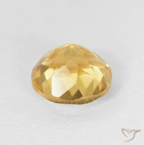 Citrino Ouro Natural 2.00ct, Redondo, VVS-VS
