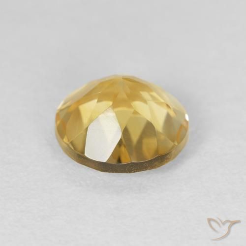 Citrino Luz amarela Natural 1.83ct, Redondo, VVS-VS