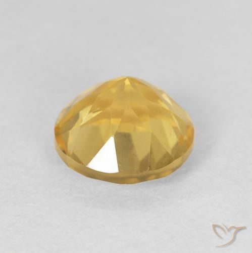 Citrino Luz amarela Natural 1.89ct, Redondo, VVS-VS