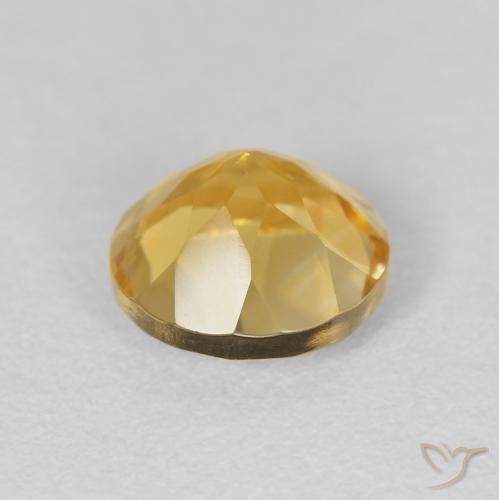 Citrino Ouro Natural 1.96ct, Redondo, VVS-VS